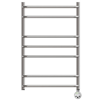 Полотенцесушитель электрический Point Нептун PN09158E П7 500x800 левый/правый, хром Полотенцесушитель электрический Point Нептун PN09158E П7 500x800 левый/правый, хром