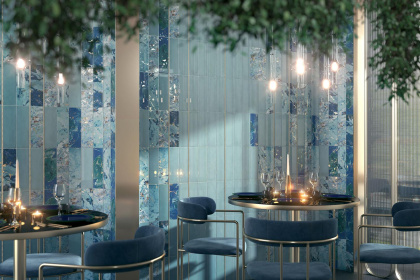 Бисер POF008  бирюзовый  20*1.4 (1уп/40шт.), шт