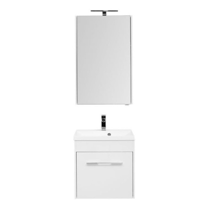 Мебель для ванной Aquanet Августа 58 белый