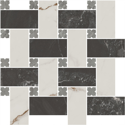 Декор Риальто 3 наборный матовый 43,5x43,5x0,9