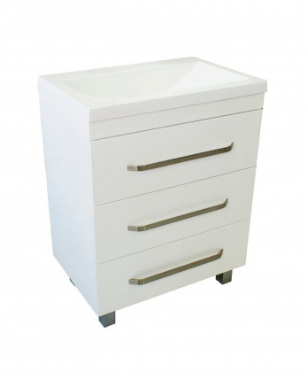 Комплект мебели Monaco 60 напольный 3 ящика (ШхГхВ) 598х476х760