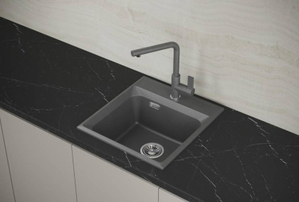 Мойка кухонная Point Мисти 46 графит Мойка кухонная Point Мисти 46 графит