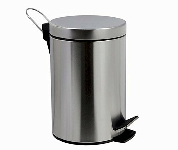 Ведро 5L, 21х31,5х26,5 см, хром, K-665