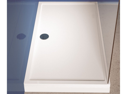 Акриловый душевой поддон Riho Davos 271 90x80 белый + панель DA7100500000000