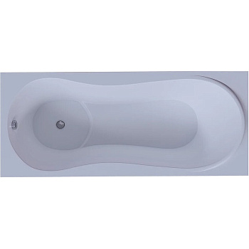 Ванна Афродита 150 пустая с фр.экр.(слив слева, вклеенный каркас)