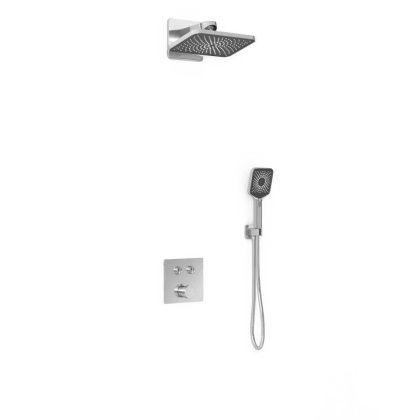 Душевой комплект VSFW-421I4CH встраиваемый, двухрежимный, хром