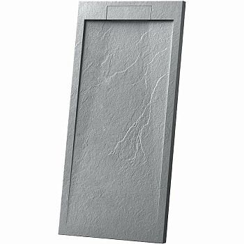 Поддон для душа из искусственного камня VST-4SRL8010G,1000*800*25, серый