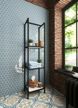 Кованый стеллаж Comfort Loft (ШхГхВ) 400х300х1600