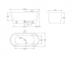 Акриловая ванна без перелива BELBAGNO BB71-1600-W0, 1600x750x600 Акриловая ванна без перелива BELBAGNO BB71-1600-W0, 1600x750x600