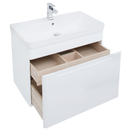 Тумба с раковиной Aquanet София 80 белый Тумба с раковиной Aquanet София 80 белый