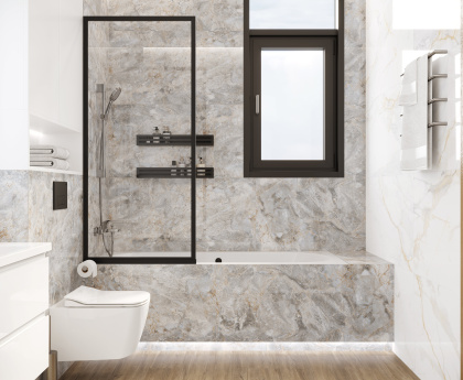 Vela Blue Керамогранит 60х120 Полированный