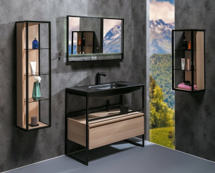 Ящик под консоль LOFT 100 light wood, 1 полка 894-100-L Boheme