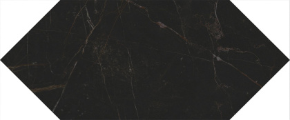 Плитка настенная 35007 Келуш Черный глянцевый (34см*14см*6,9мм) (9шт/0,709м2) Мрамор, м2