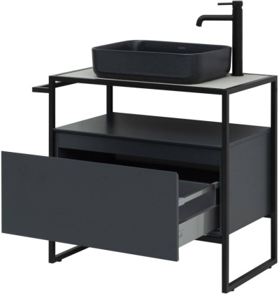 Тумба под раковину Allen Brau Priority 80 1.31002.AM антрацит матовый