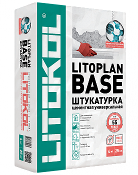 Штукатурный состав LITOPLAN BASE 25