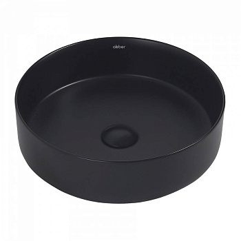 Раковина накладная ABBER Bequem AC2109MB черная матовая Раковина накладная ABBER Bequem AC2109MB черная матовая
