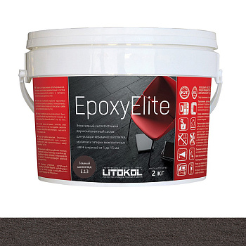 Затирка эпоксидная EPOXYELITE E.13 Темный шоколад  2кг Затирка эпоксидная EPOXYELITE E.13 Темный шоколад  2кг