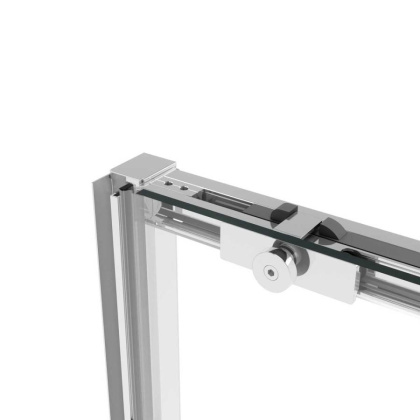 Душевая дверь Slim Soft VDS-1SS120CL, 1200, хром, стекло прозрачное