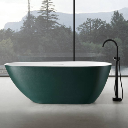 Ванна из литьевого мрамора Abber Dortmund 170х75 AM9911MBG