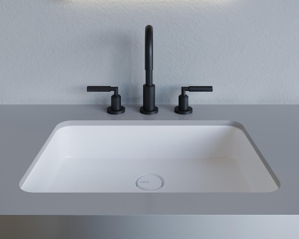 Раковина Salini MAREA 09 1802209MRF S-Stone в цвете по RAL, полувстраиваемая, матовая Раковина Salini MAREA 09 1802209MRF S-Stone в цвете по RAL, полувстраиваемая, матовая