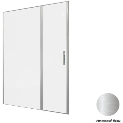 Душевая дверь Allen Brau Priority 160 3.31038.BA серебро браш