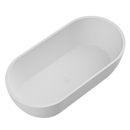 Ванна из искусственного камня Solid Surface 1600x805x540, CEZARES CZR-STYLUS-160-80-54-SSB Ванна из искусственного камня Solid Surface 1600x805x540, CEZARES CZR-STYLUS-160-80-54-SSB