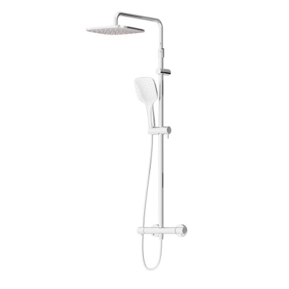 DX218092000 Option, душевая система с ТМС Для душа: верхний душ 230*230мм, ручной душ 120мм, 3 режим