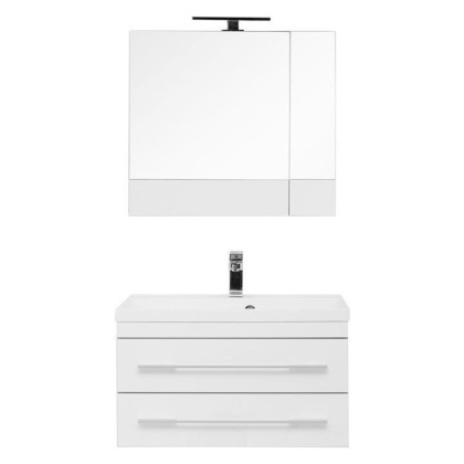 Мебель для ванной Aquanet Верона NEW 75 белый (подвесной 2 ящика)