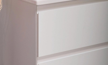 Тумба CAPOLDA 85 белая + ручка белая 849-085-W Boheme