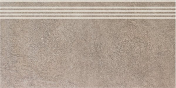 Ступень Королевская дорога коричневый светлый обрезной 30x60x0,9