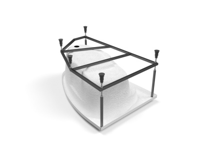 Акриловая ванна Cersanit Joanna 140x90 R 63335