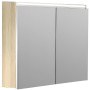 Зеркальный шкаф Vallessi 100 LIGHT OAK с подсветкой 546-L Boheme