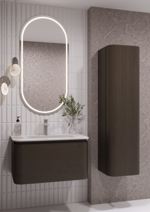 OVALE 1 полка 80CM ШПОН тумба + раковина OV0110100-080 Boheme OVALE 1 полка 80CM ШПОН тумба + раковина OV0110100-080 Boheme