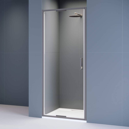 Душевая дверь 100*195 RGW SV-05-Gr Серый/Прозрачное/8 мм (Easy)