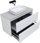 Тумба под раковину Allen Brau Fantasy 100 1.11003.WM белый матовый
