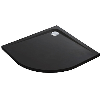 Поддон для душа из искусственного камня VST-2SQ9090MB, 900*900*40, черный матовый