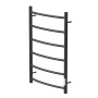 Полотенцесушитель электрический Point Афина PN04858B П6 500x800 диммер справа, черный Полотенцесушитель электрический Point Афина PN04858B П6 500x800 диммер справа, черный