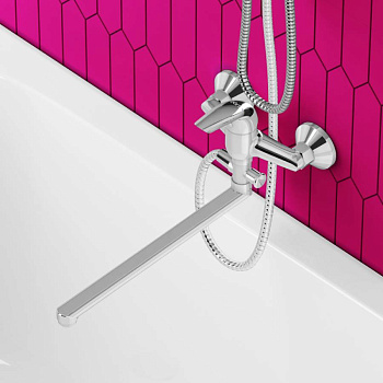 D1109500 Stark cмеситель для ванны и душа с длинным изливом