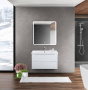 Тумба с раковиной подвесная BelBagno MARINO-CER 80 Rovere Rustico, раковина белая Тумба с раковиной подвесная BelBagno MARINO-CER 80 Rovere Rustico, раковина белая