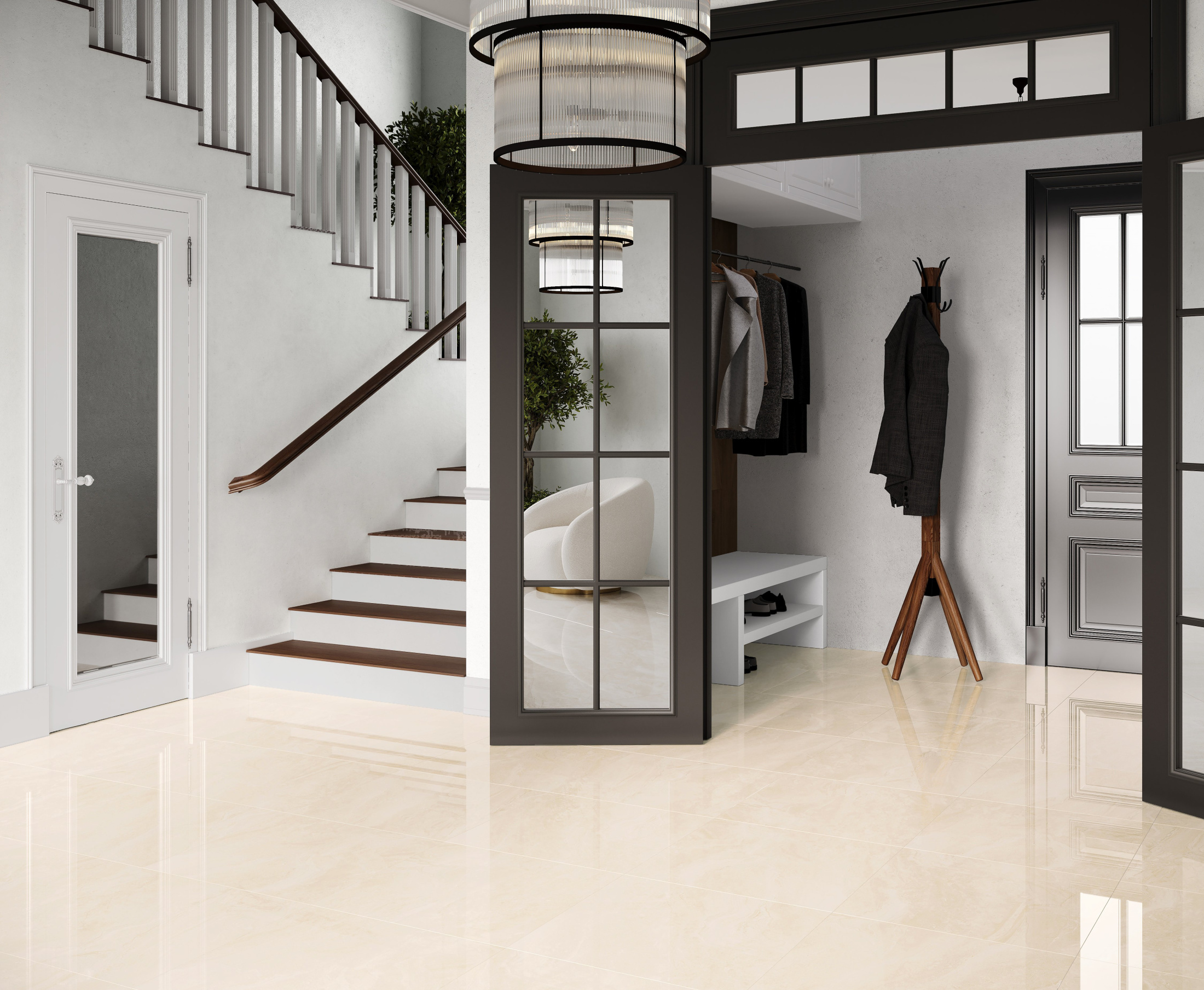 Polaris Beige Керамогранит бежевый SG50003122R 60х119,5 полированный