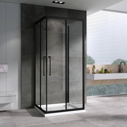 Душевой уголок ABBER Schwarzer Diamant AG02080BH-S80B Душевой уголок ABBER Schwarzer Diamant AG02080BH-S80B