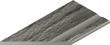 Гриджио Борт.30X60 С Выемкой Закруг.Лев