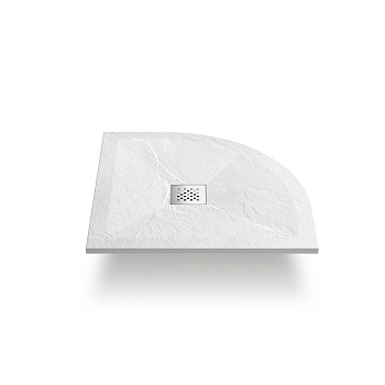 Поддон для душа из искусственного камня VST-4SQ9090W, 900*900*25, белый матовый