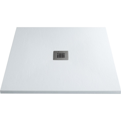 Душевой поддон Allen Brau Priority 90x90 8.31002-21 белый камень