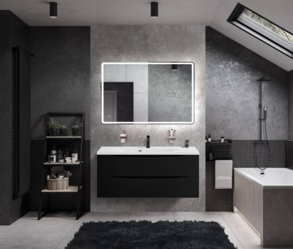 Тумба с раковиной подвесная BelBagno MARINO 120 Bianco Lucido, раковина белая Тумба с раковиной подвесная BelBagno MARINO 120 Bianco Lucido, раковина белая