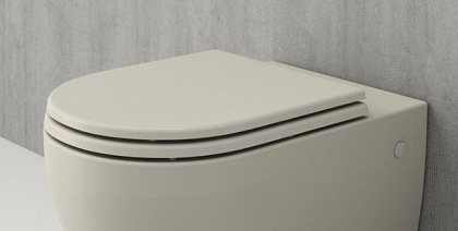 Крышка-сиденье с Микролифтом цвет Жасмин матовая, A0320-007, шт Крышка-сиденье с Микролифтом цвет Жасмин матовая, A0320-007, шт