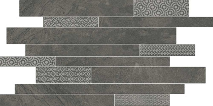 Декор SBM011\SG4585 Ламелла серый темный мозаичный 25*50.2*9.5 (уп\10шт), шт