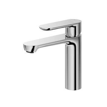 STYLUS-LS-01-W0 Смеситель для раковины однорычажный без донного клапана, хром