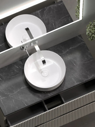 Столешница для ванной комнаты SANCOS  1000х460 , арт. TT100A1