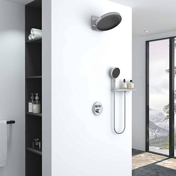 Душевой комплект Inspire VSFW-3I22MT3RCH встраиваемый, термостатический, двухрежимный, хром